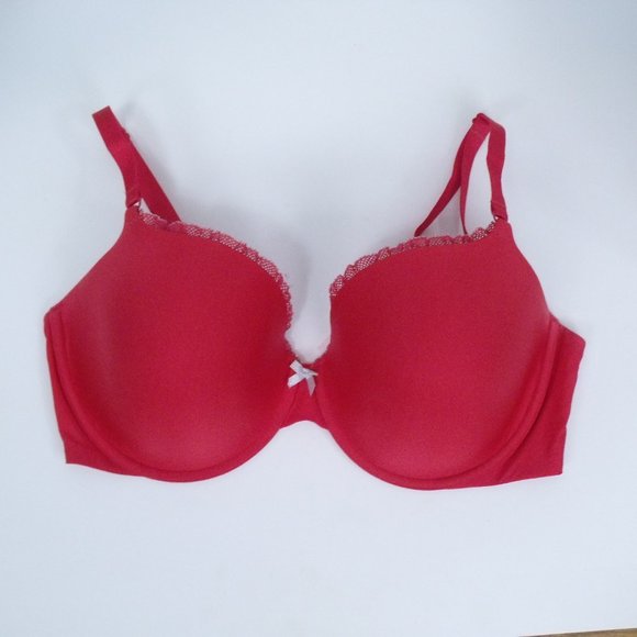 Victoria's Secret Other - Victoria's Secret Red Lined Demi Bra 38DD